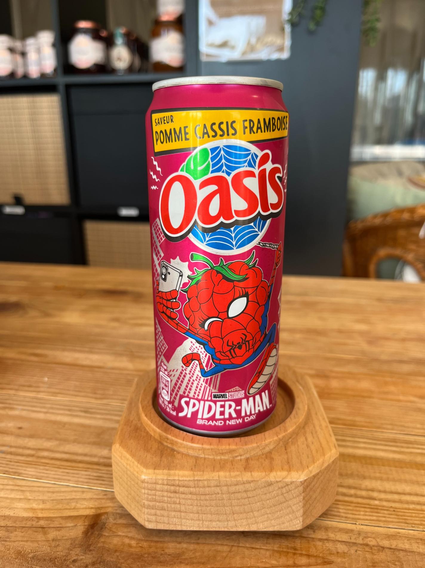 Oasis pomme casis framboise