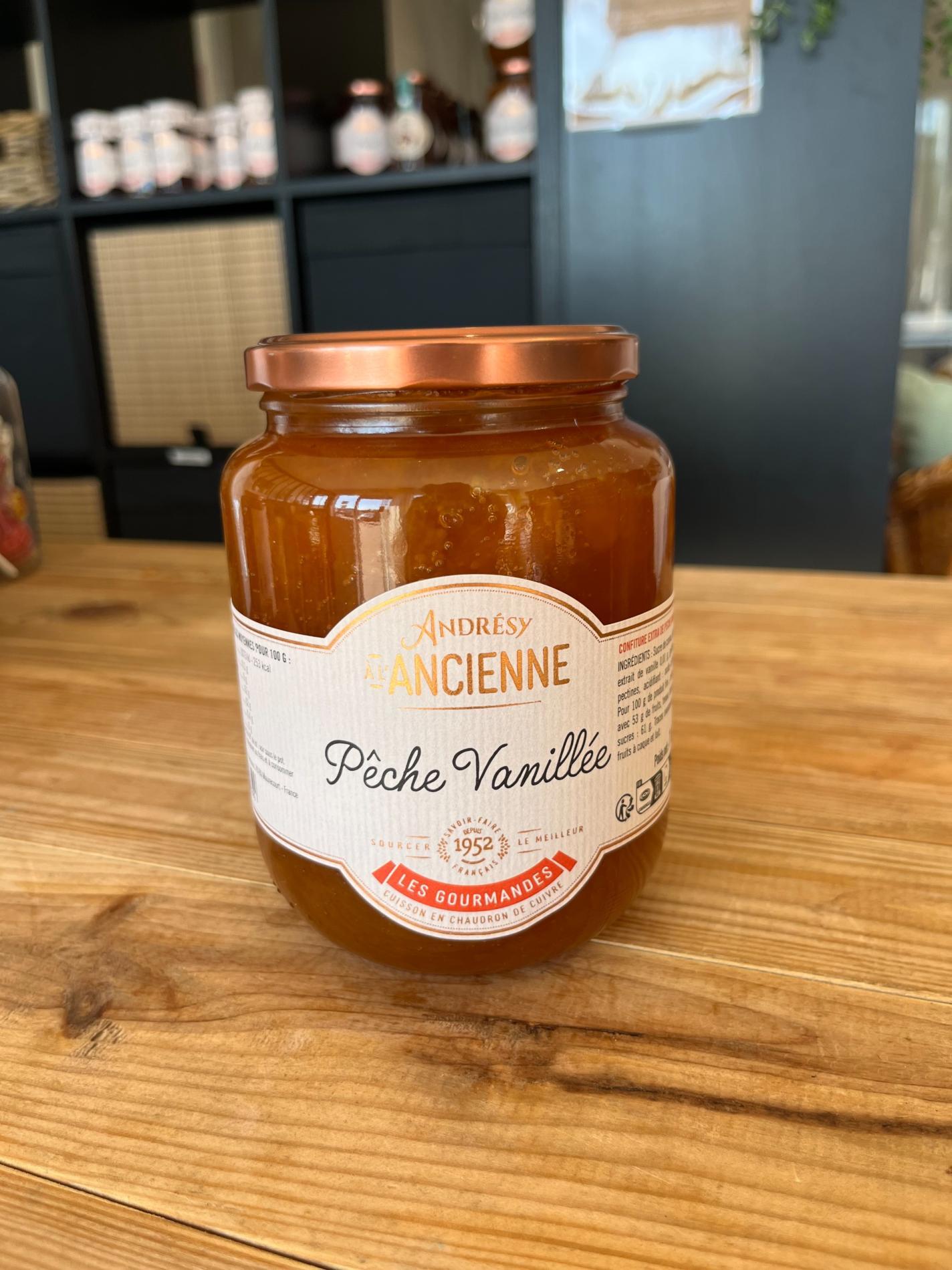 Confiture Pêche Vanillée