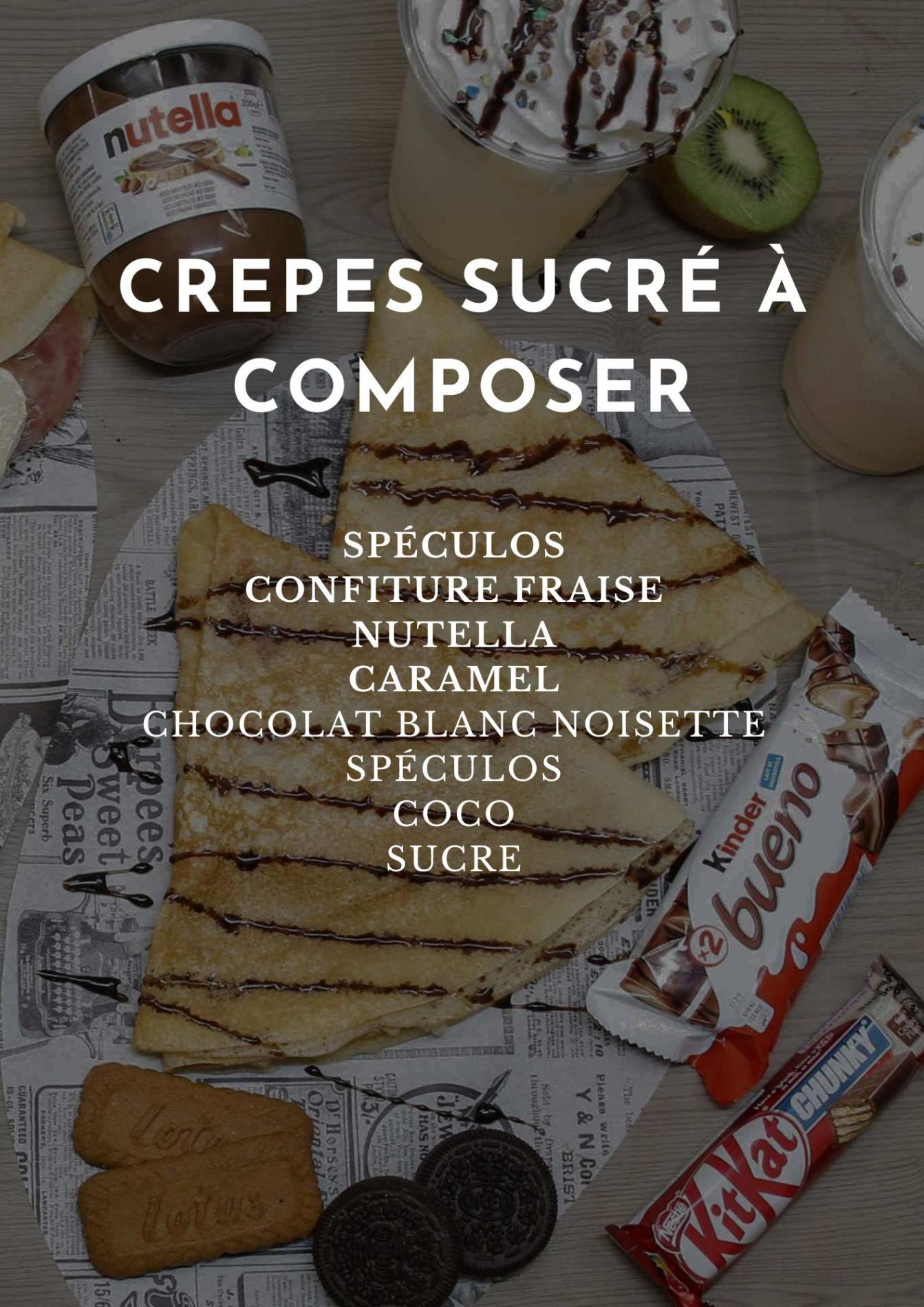 Crêpes sucré