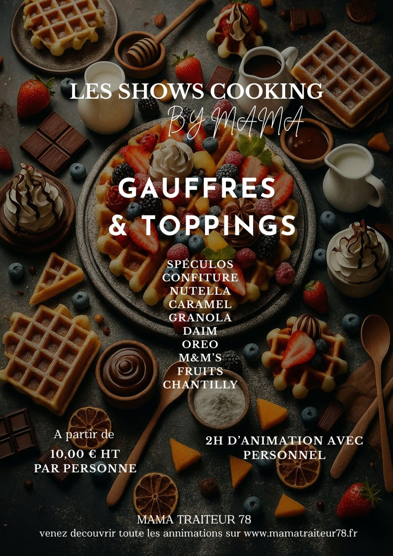Gauffres & Toppings